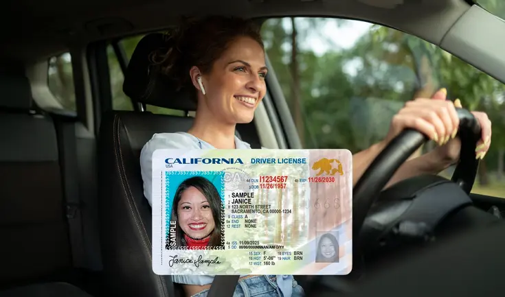 DMV de California presentará un nuevo diseño de licencias de conducir y tarjetas de identificación desde octubre de 2025.