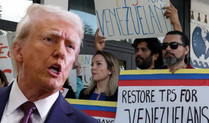 Trump consiguió el fallo de la Corte Suprema que le permite revocar el TPS a los venezolanos para proceder con su deportación.