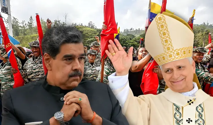 Nicolás Maduro solicita al papa León XIV mediar entre Venezuela y Estados Unidos.