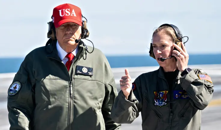 Donald Trump confirmó otro ataque a navío "narcoterrorista" frente a las costas de Venezuela.