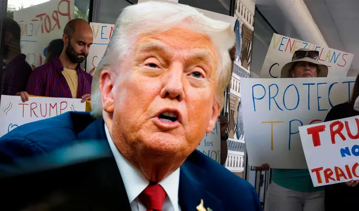 La Corte Suprema de EE.UU. autoriza al gobierno de Donald Trump a finalizar el TPS para venezolanos.