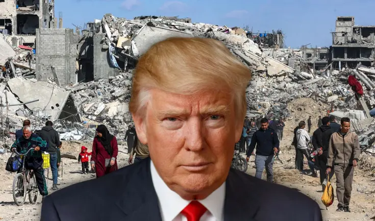 Donald Trump pondría en marcha su "plan de paz" entre Hamás e Israel.