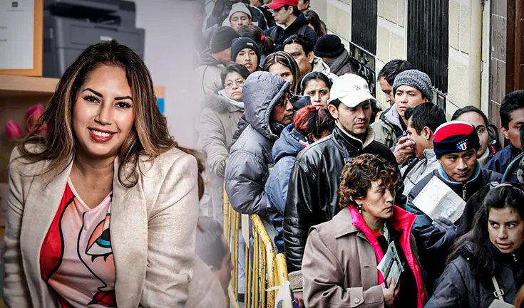 Peruana lucha contra la desinformación y abusos que enfrentan migrantes en España, ofreciendo asesoría legal. Peruana lucha contra la desinformación y abusos que enfrentan migrantes en España, ofreciendo asesoría legal.