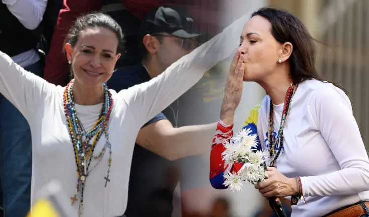 María Corina Machado reveló que se quedó en shock al descubrir que fue ganadora del Nobel de la Paz 2025. María Corina Machado reveló que se quedó en shock al descubrir que fue ganadora del Nobel de la Paz 2025.