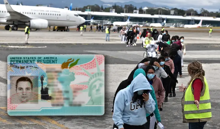 La pérdida de la Green Card puede llevar a la deportación de Estados Unidos.