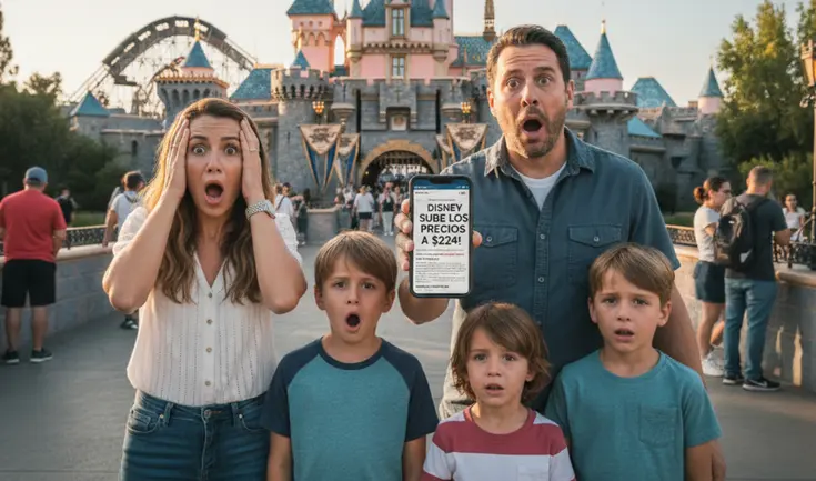 Disneyland subió los precios de la entrada y sus productos en parques temáticos de Estados Unidos