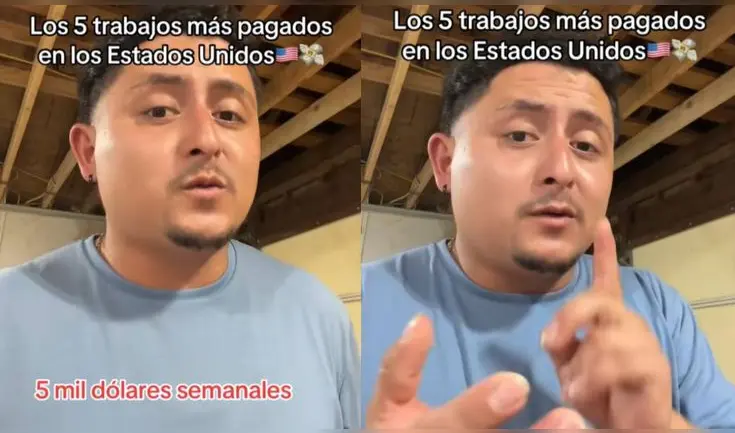 El joven mexicano reveló que se podía ganar hasta US$5.000 semanales.