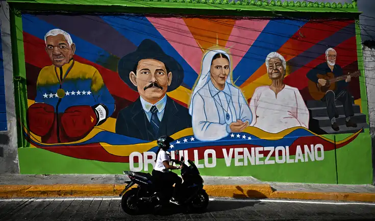 José Gregorio Hernández y la monja Carmen Rendiles, ahora santos, simbolizando la esperanza para Venezuela. José Gregorio Hernández y la monja Carmen Rendiles, ahora santos, simbolizando la esperanza para Venezuela.