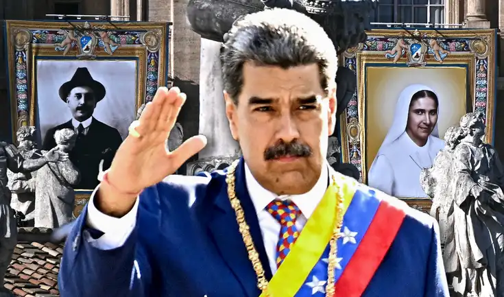 José Gregorio Hernández y Carmen Rendiles fueron canonizados por el papa León XIV, convirtiéndose en los primeros santos de Venezuela. José Gregorio Hernández y Carmen Rendiles fueron canonizados por el papa León XIV, convirtiéndose en los primeros santos de Venezuela.