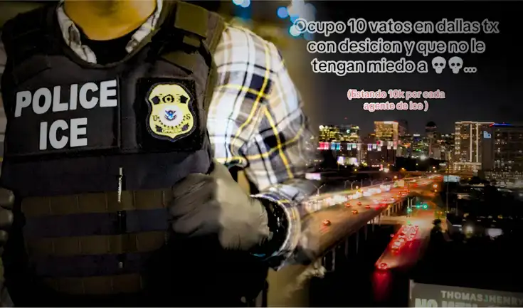 Mexicano detenido en Texas por ofrecer dinero en TikTok para atacar a agentes migratorios del ICE. Mexicano detenido en Texas por ofrecer dinero en TikTok para atacar a agentes migratorios del ICE.