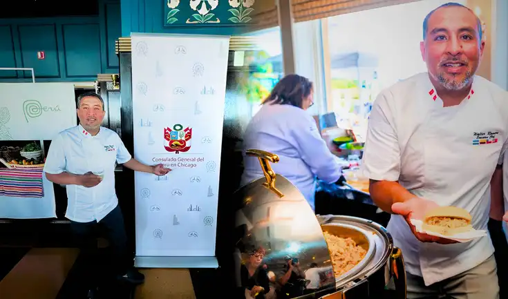Chef Walter Romero promueve la gastronomía y cultura peruana en Estados Unidos. Chef Walter Romero promueve la gastronomía y cultura peruana en Estados Unidos.