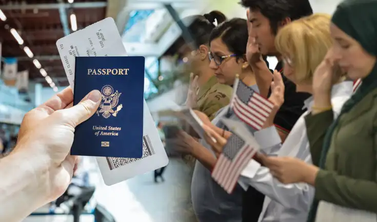 El Gobierno de Estados Unidos implementará 125 preguntas para los migrantes que busquen la ciudadanía. El Gobierno de Estados Unidos implementará 125 preguntas para los migrantes que busquen la ciudadanía.