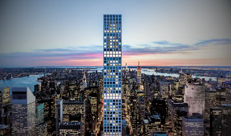 Superrascacielos 432 Park Avenue en Nueva York presenta grietas y riesgo estructural. Superrascacielos 432 Park Avenue en Nueva York presenta grietas y riesgo estructural.