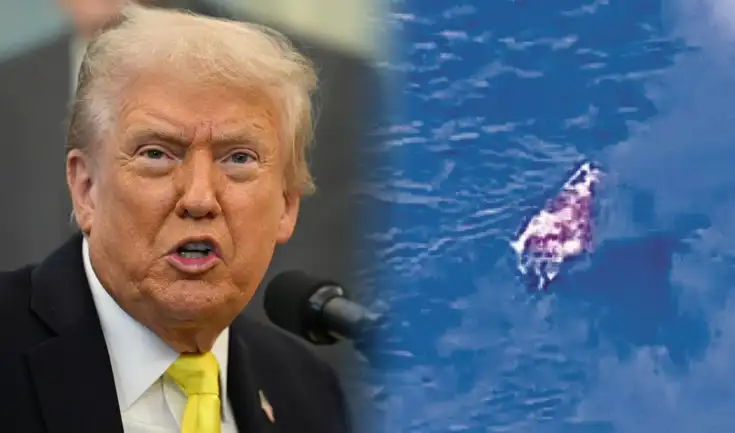 Donald Trump lanzó la fuerte amenaza contra los cárteles de drogas en su Despacho Oval. Donald Trump lanzó la fuerte amenaza contra los cárteles de drogas en su Despacho Oval.