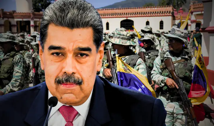 Nicolás Maduro despliega tropas ante la presencia militar de Estados Unidos en el Caribe. Nicolás Maduro despliega tropas ante la presencia militar de Estados Unidos en el Caribe.