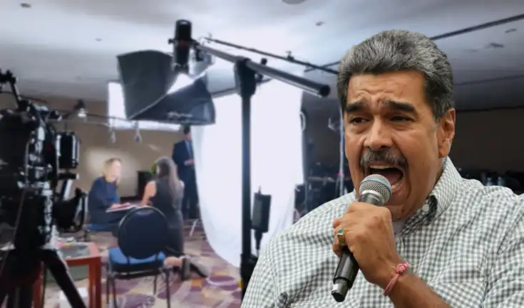 El mandatario Nicolás Maduro se negó a realizar la entrevista en Caracas.