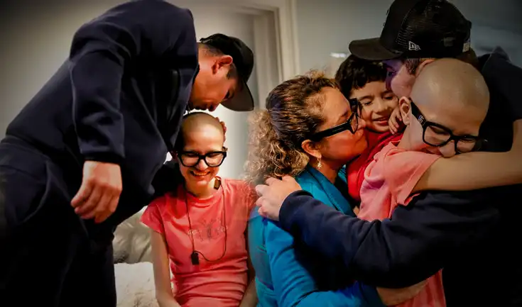 Rubén Torres fue liberado en Estados Unidos para apoyar a su hija con cáncer.