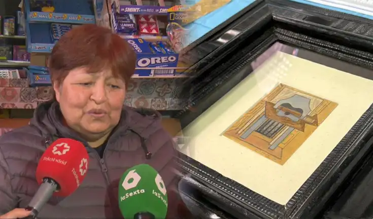 Dolores, la portera peruana en Madrid que guardó un Picasso pensando que era un espejo solo busca limpiar su nombre.