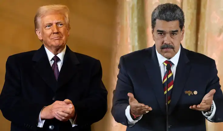 Trump considera improbable una guerra con Venezuela y sugiere que el mandato de Maduro está por terminar.