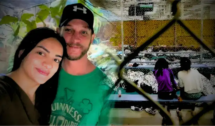 Camila Muñoz fue detenida por agentes migratorios pese a estar casada con un estadounidense. Camila Muñoz fue detenida por agentes migratorios pese a estar casada con un estadounidense.