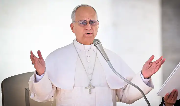 El papa León XIV condena la creciente tensión entre Estados Unidos y Venezuela. El papa León XIV condena la creciente tensión entre Estados Unidos y Venezuela.