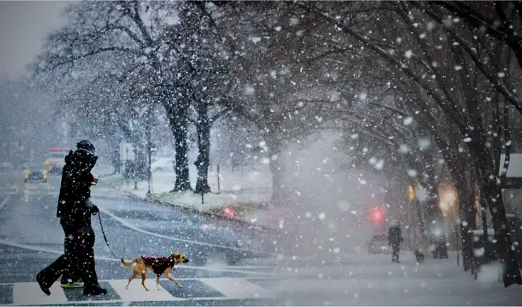 Nueva York activa el Código Azul por la primera nevada de 2025-2026.