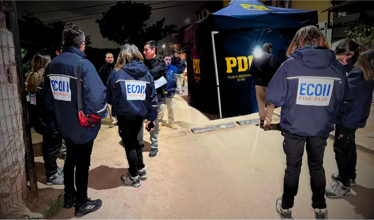 Peruano es asesinado a balazos frente a su pareja en Quilicura.