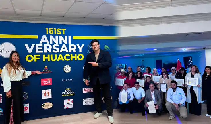 Peruanos celebran el 151º aniversario de Huacho en Nueva York con música de Grupo 5. Peruanos celebran el 151º aniversario de Huacho en Nueva York con música de Grupo 5.