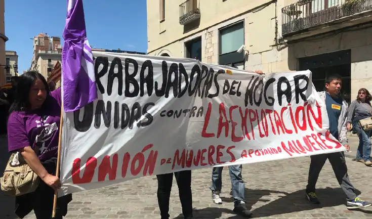 La empleada del hogar denunció ante la Seguridad Social que su despido vulneraron sus derechos.