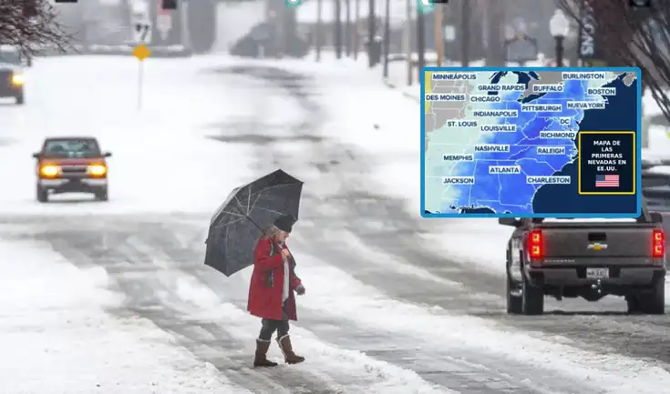 Estados Unidos enfrenta altas temporadas de frío en varias ciudades.