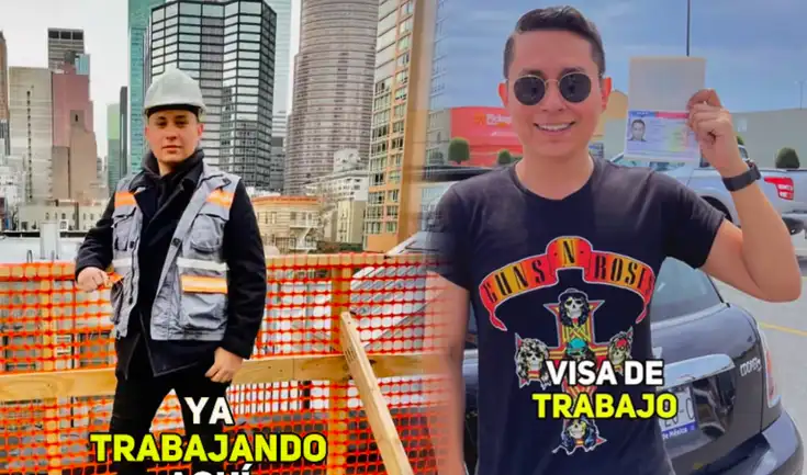 El joven mexicano logró conseguir la visa de trabajo en Estados Unidos para salir adelante. El joven mexicano logró conseguir la visa de trabajo en Estados Unidos para salir adelante.