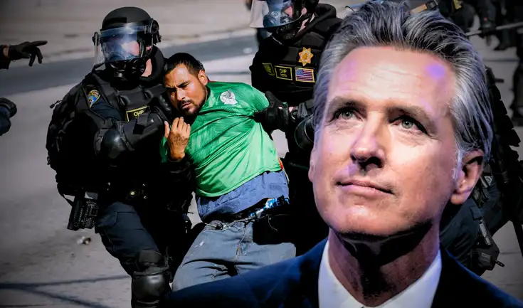 Gavin Newsom firma leyes que protegen a inmigrantes ante políticas de Donald Trump.
