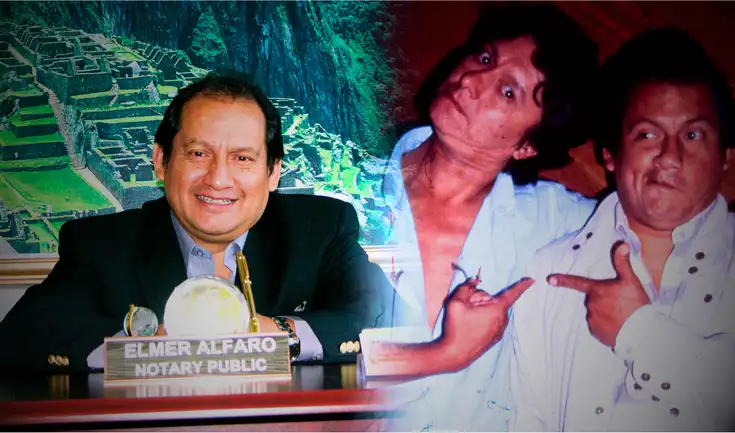 Elmer Alfaro, exintegrante de Risas y Salsa, dejó la TV peruana para triunfar como notario público en Estados Unidos.