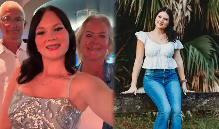 Anna Kepner viajó a un crucero por seis días con su familia y sus hermanastros. Anna Kepner viajó a un crucero por seis días con su familia y sus hermanastros.