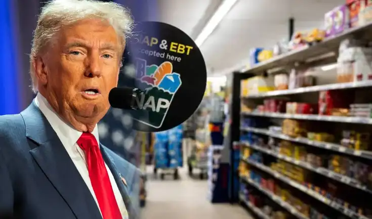 El presidente estadounidense, Donald Trump, buscaba que el programa SNAP no sea para migrantes. El presidente estadounidense, Donald Trump, buscaba que el programa SNAP no sea para migrantes.