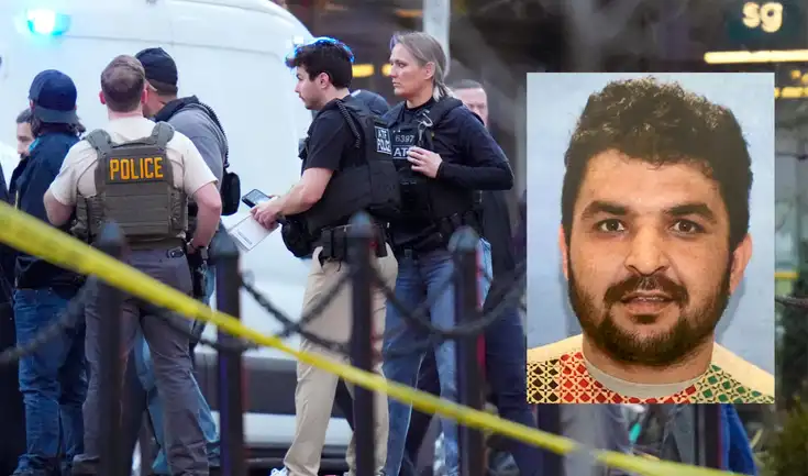 Un refugiado afgano, Rahmanullah Lakanwal, fue arrestado en Washington D.C. tras disparar y herir de gravedad a dos soldados de la Guardia Nacional. Un refugiado afgano, Rahmanullah Lakanwal, fue arrestado en Washington D.C. tras disparar y herir de gravedad a dos soldados de la Guardia Nacional.