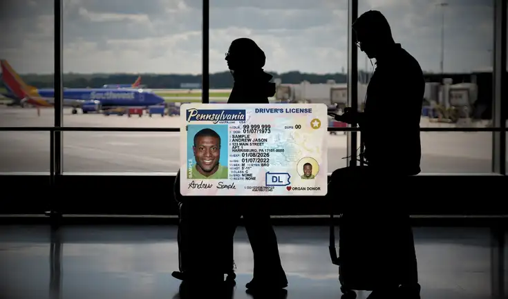 Inmigrantes sin Real ID o pasaporte deberán pagar 45 dólares para viajar en Estados Unidos a partir de 2026. Inmigrantes sin Real ID o pasaporte deberán pagar 45 dólares para viajar en Estados Unidos a partir de 2026.