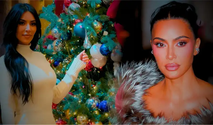 Kim Kardashian genera polémica por su decoración navideña de lujo. Kim Kardashian genera polémica por su decoración navideña de lujo.