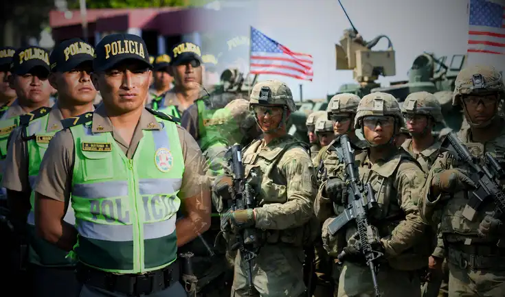 Congreso autoriza ingreso de militares de Estados Unidos al Perú con armas de guerra para entrenamientos. Congreso autoriza ingreso de militares de Estados Unidos al Perú con armas de guerra para entrenamientos.