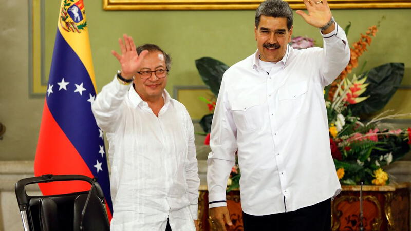 Nicolás Maduro agradece a Gustavo Petro por respaldo y ayuda militar: ''Venezolanos y colombianos unidos por la paz''