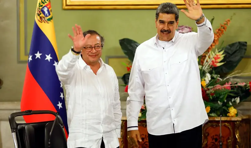 Nicolás Maduro agradece a Gustavo Petro por respaldo y ayuda militar: ''Venezolanos y colombianos unidos por la paz''