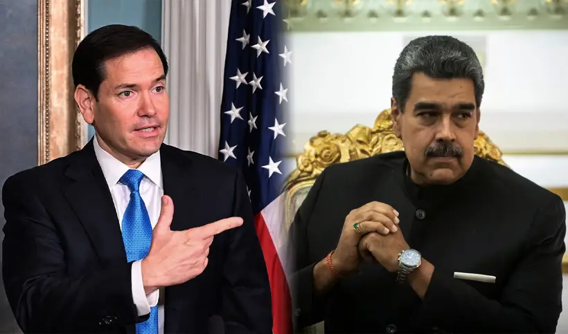 Marco Rubio llamó a Nicolás Maduro "fugitivo de la justicia de Estados Unidos y narcoterrorista"