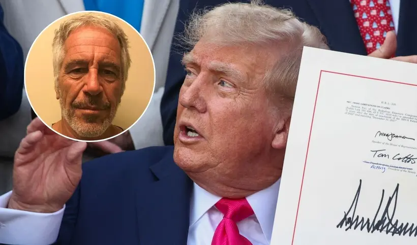 Un mensaje de cumpleaños atribuido a Donald Trump para Jeffrey Epstein ha generado controversia. La Casa Blanca lo califica como ''falso''.