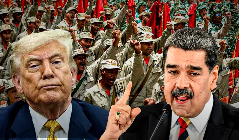Maduro anuncia despliegue de milicias venezolanas en "frentes de batalla" contra EE. UU.: "Listos para la lucha armada''
