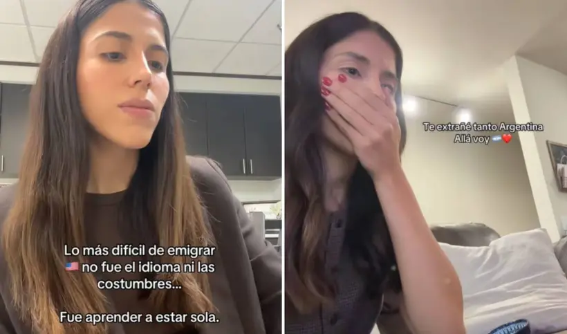 Latina que dejó a su familia para vivir el sueño americano en Estados Unidos revela lo más difícil de emigrar: "Estar sola"