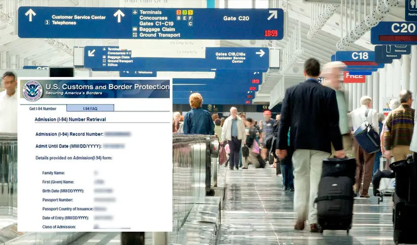Formulario I-94 de CBP: Estados Unidos hace cambios en el costo de este documento para viajeros internacionales en 2025