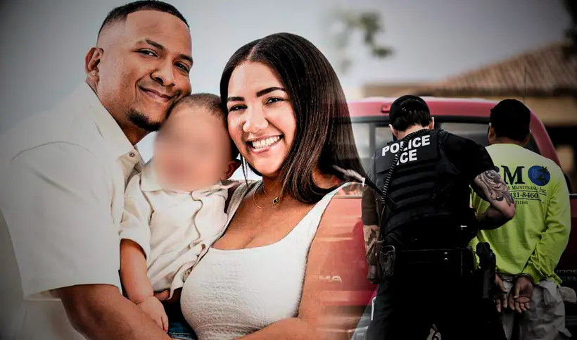 Venezolano estuvo detenido por 3 semanas en EEUU y luego fue deportado a Venezuela: dejó a su pareja e hijo de 15 meses