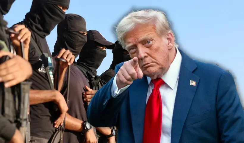 Donald Trump amenazó a Hamás si no cumplen con los acuerdos establecidos.