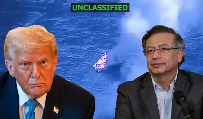 Donald Trump calificó a Gustavo Petro como 'líder del narcotráfico' y amenazó con quitar la ayuda económica a Colombia.