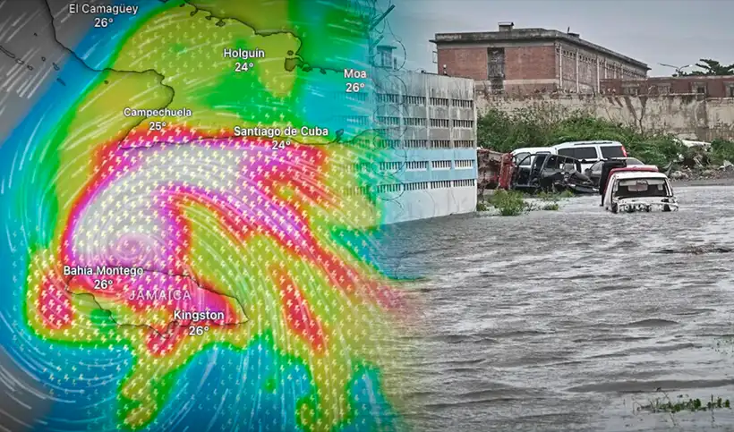 La trayectoria del huracán Melissa trae consigo lluvias intensas y el riesgo de inundaciones repentinas en el sureste de Cuba.